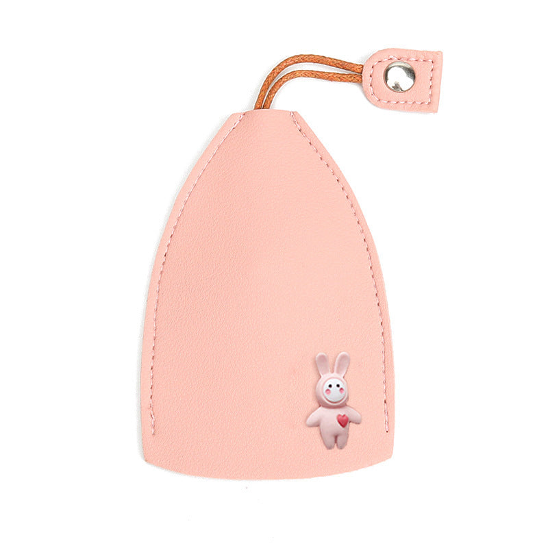 Niedliche Früchten PU-Leder Schlüsseltasche