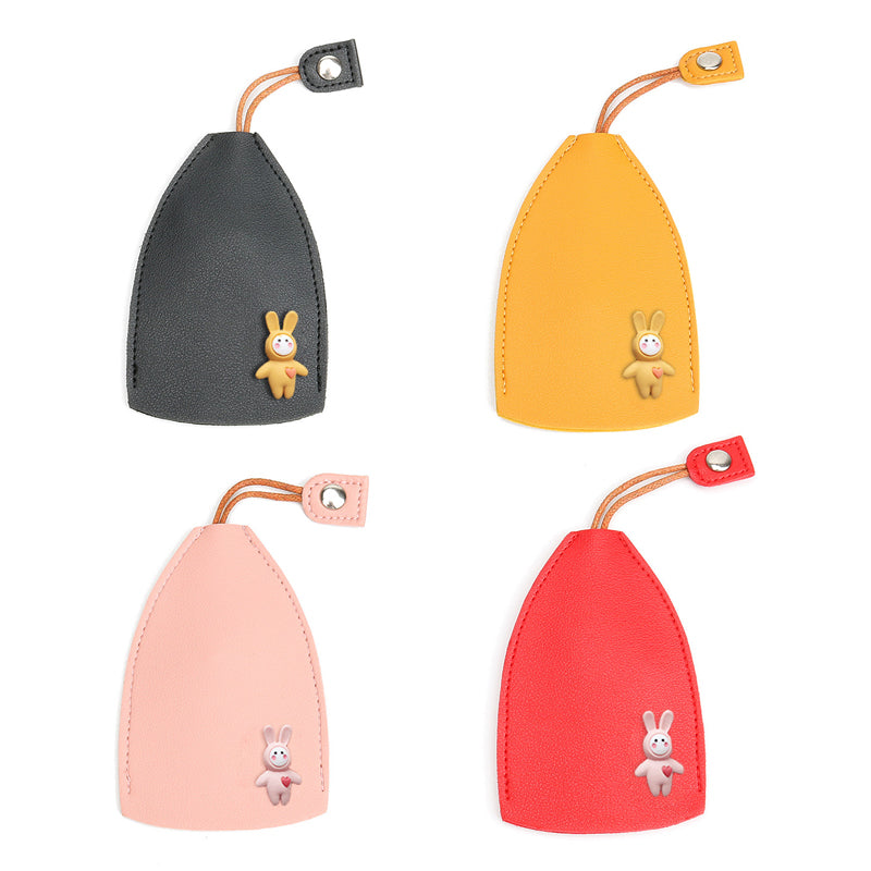 Niedliche Früchten PU-Leder Schlüsseltasche