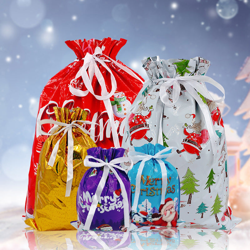 Süßigkeiten-Geschenktüten vom Weihnachtsmann