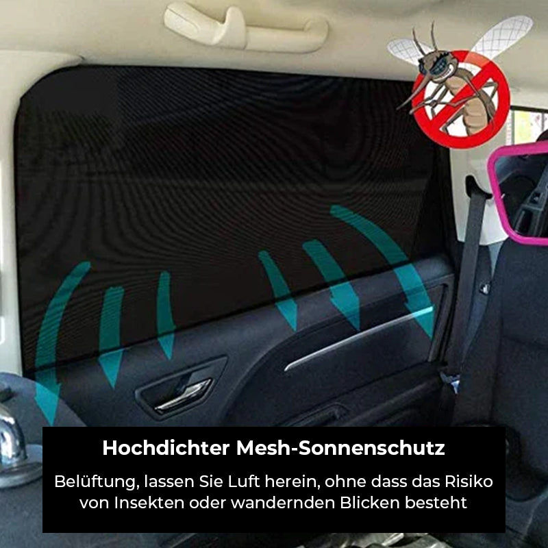 Auto-Seitenfenster-Schatten