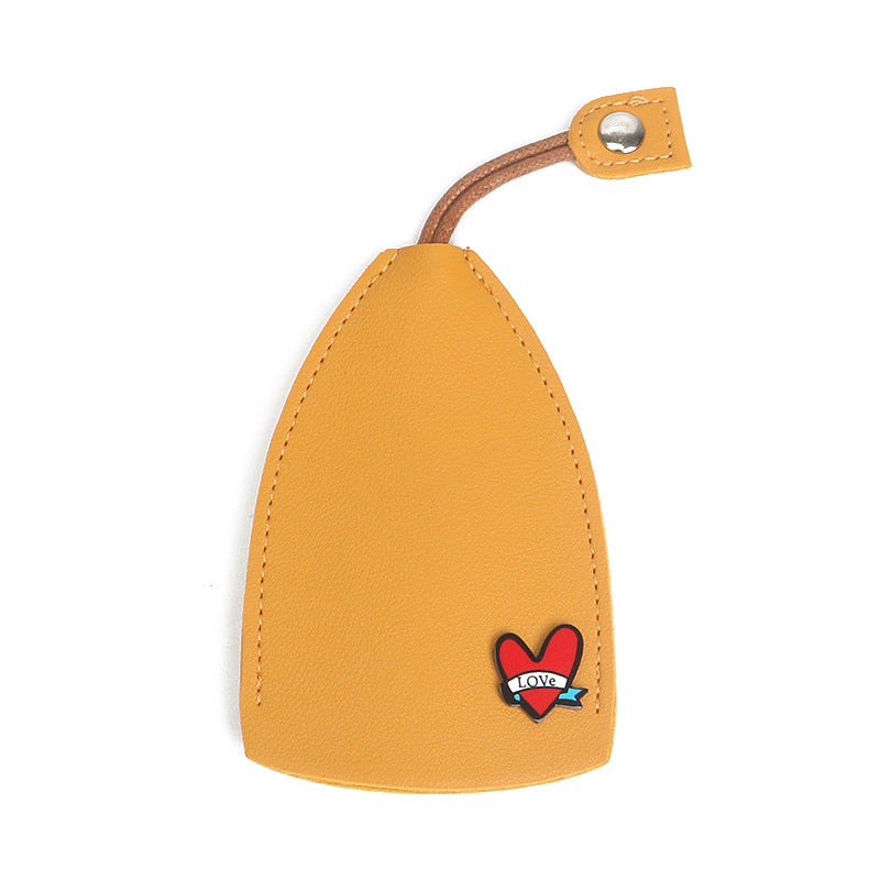 Niedliche Früchten PU-Leder Schlüsseltasche