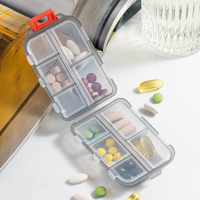 Reise-Pillenbox (161 Etiketten zur Personalisierung)