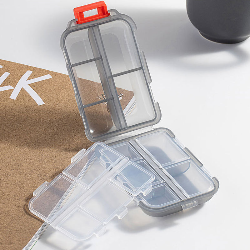 Reise-Pillenbox (161 Etiketten zur Personalisierung)