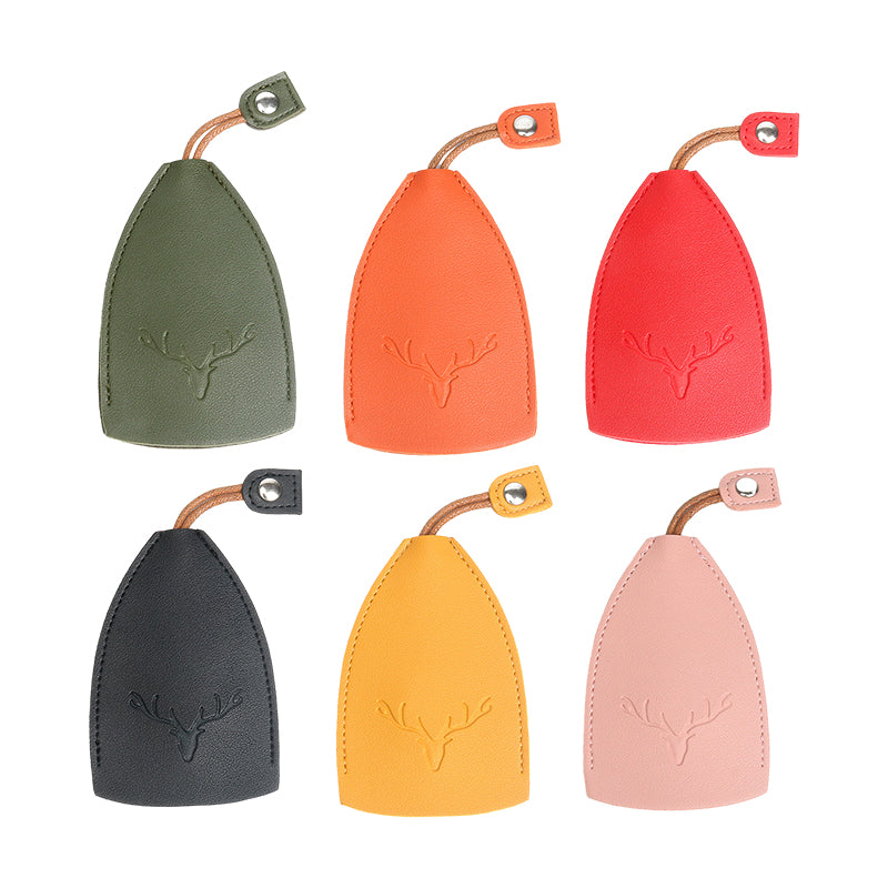 Niedliche Früchten PU-Leder Schlüsseltasche