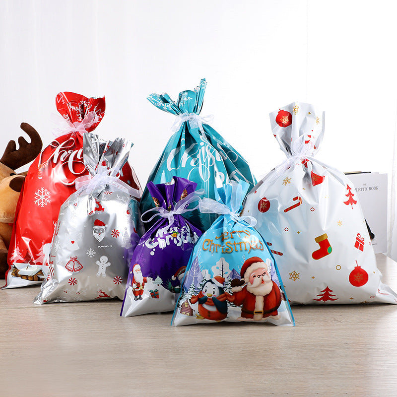 Süßigkeiten-Geschenktüten vom Weihnachtsmann