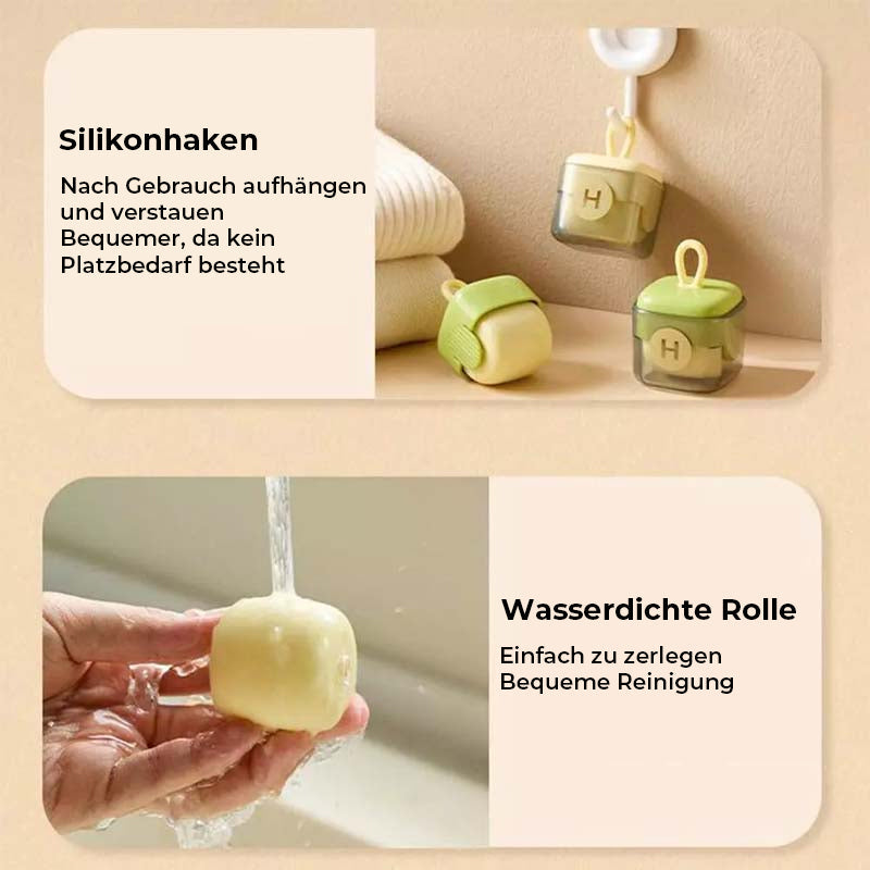 Wiederverwendbare klebrige Fusselrolle