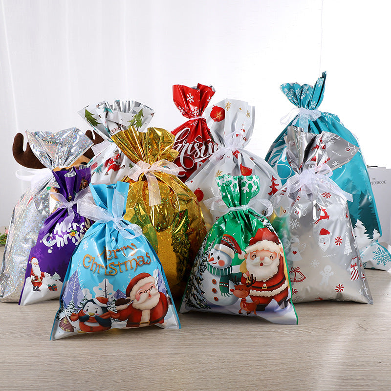 Süßigkeiten-Geschenktüten vom Weihnachtsmann