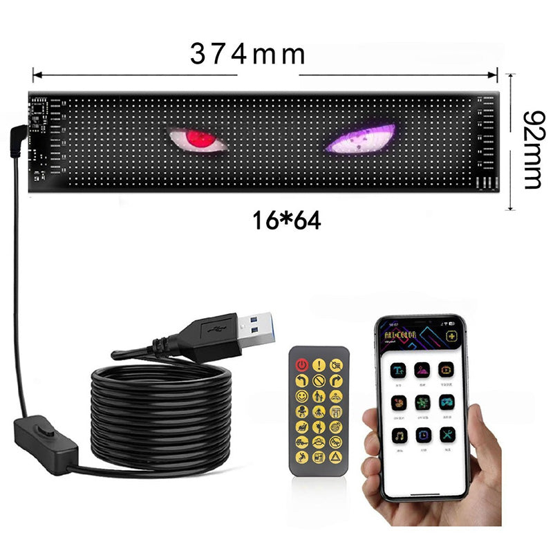 Programmierbares LED-Laufschild