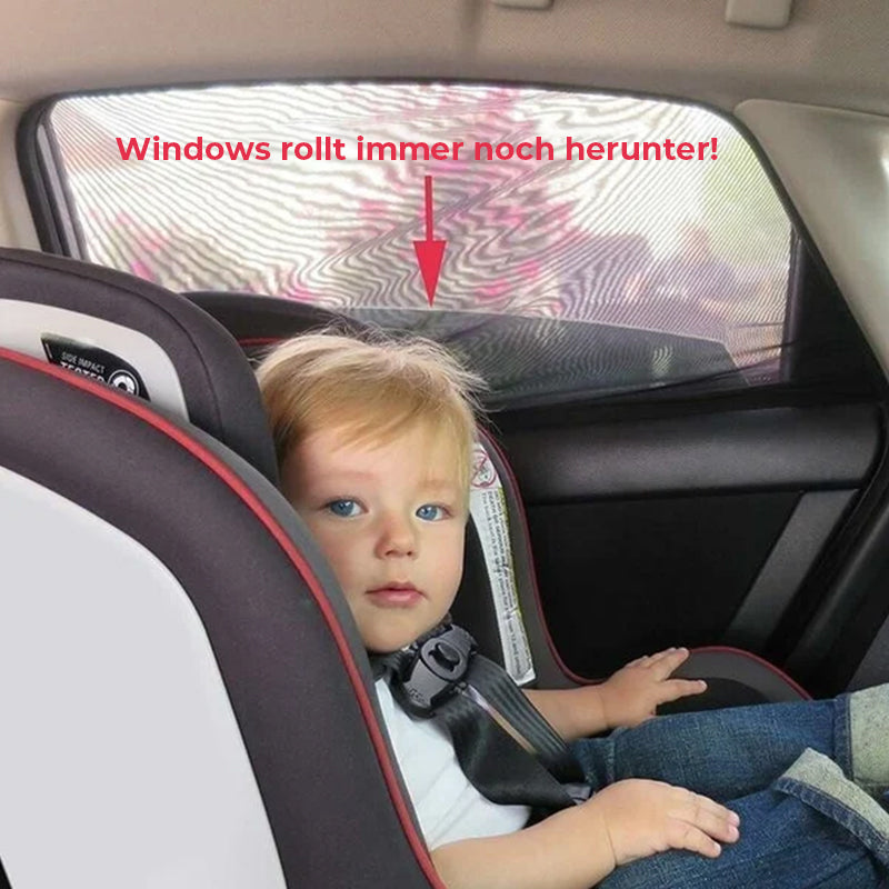 Auto-Seitenfenster-Schatten