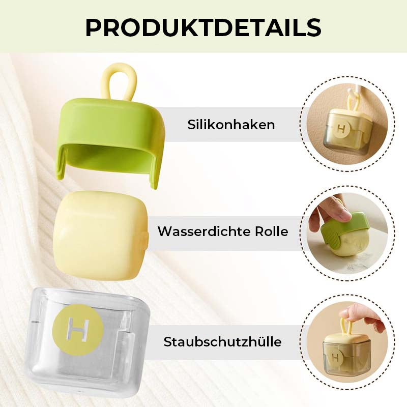 Wiederverwendbare klebrige Fusselrolle