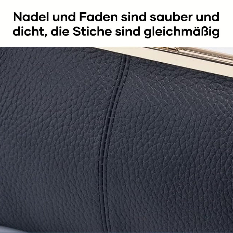 Geldbörse aus echtem Leder mit großem Fassungsvermögen
