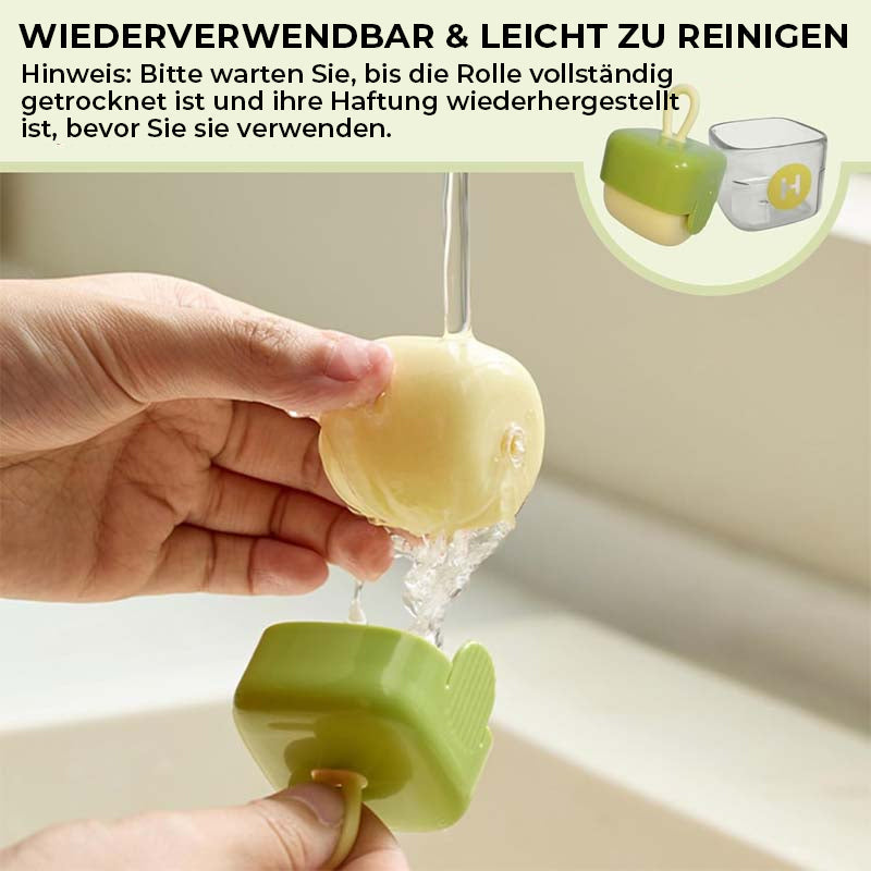Wiederverwendbare klebrige Fusselrolle