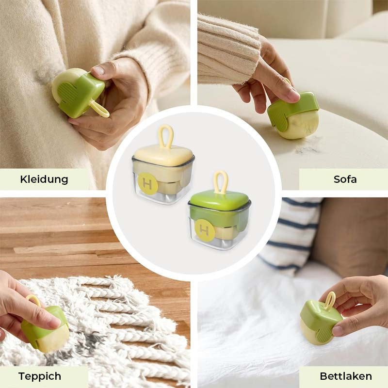 Wiederverwendbare klebrige Fusselrolle