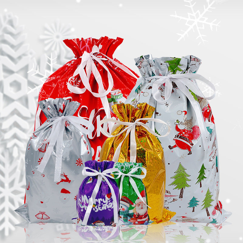 Süßigkeiten-Geschenktüten vom Weihnachtsmann