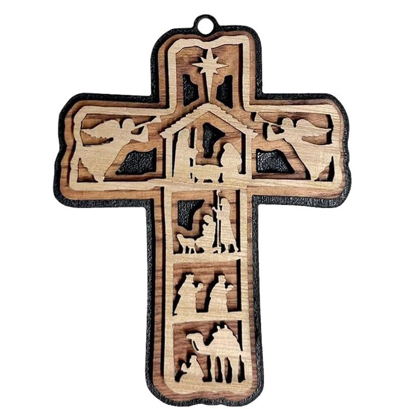 Weihnachtsornament Kreuz