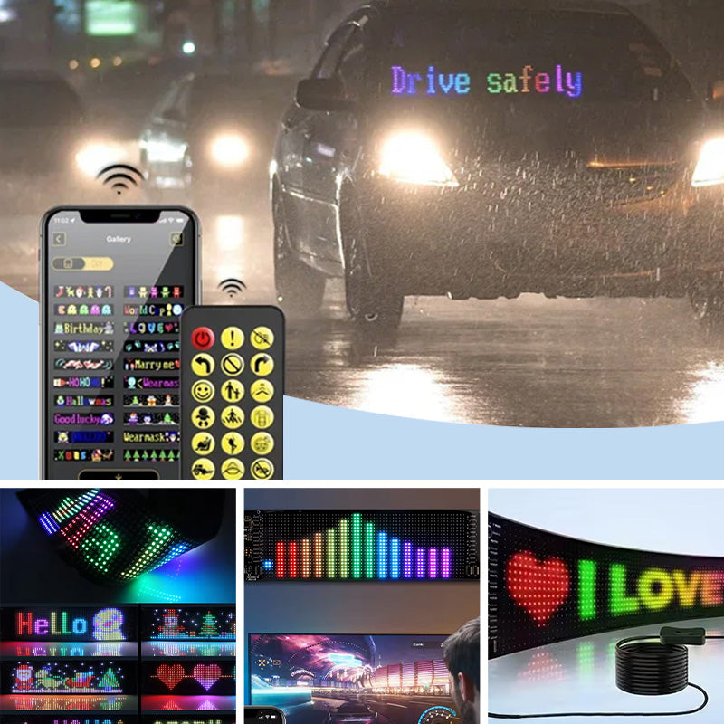 Programmierbares LED-Laufschild