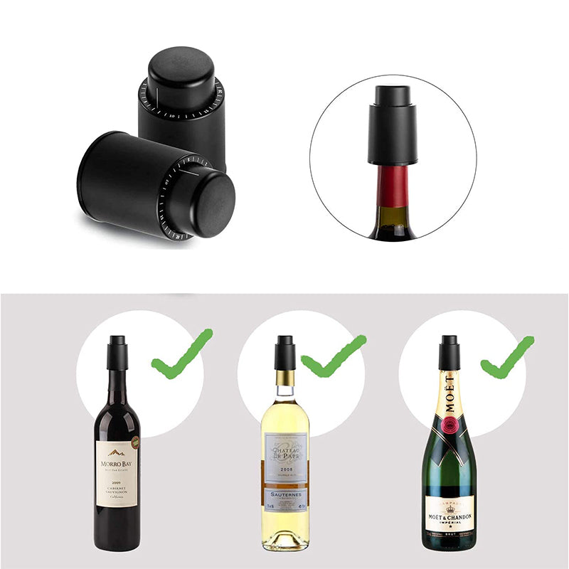 Vakuumverschlussstopfen für Rotwein