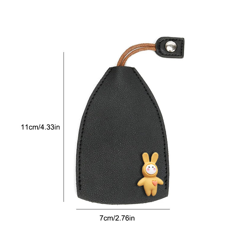 Niedliche Früchten PU-Leder Schlüsseltasche