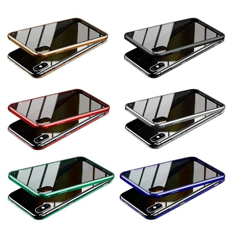 Blickschutz Handyhülle für iPhones (Doppelseite)