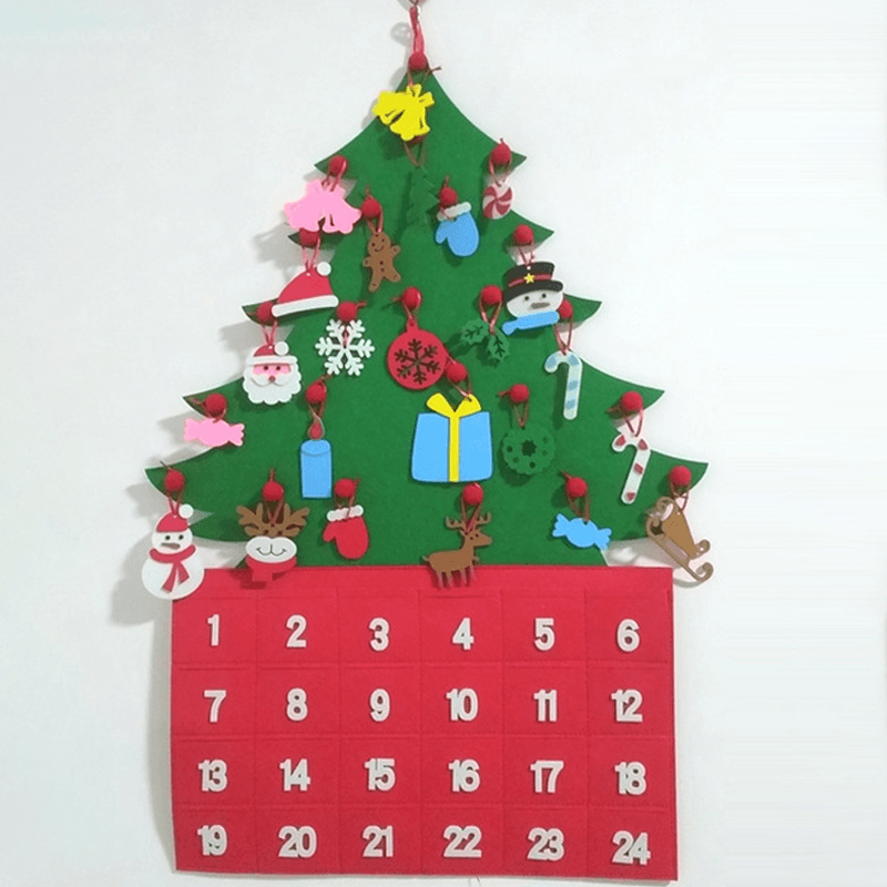 Neuer verbesserter DIY-Filz-Weihnachtsbaum