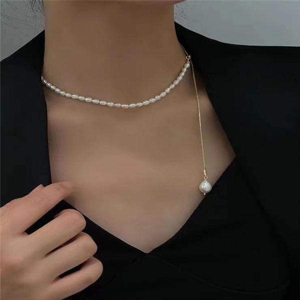 Verstellbare Perlenkette