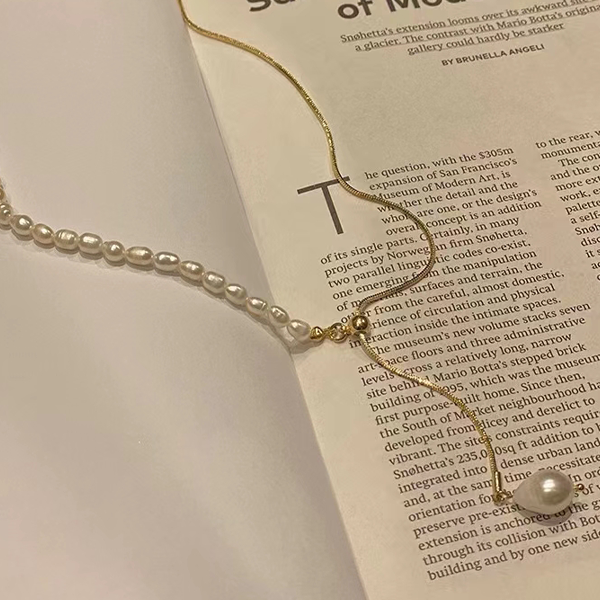 Verstellbare Perlenkette