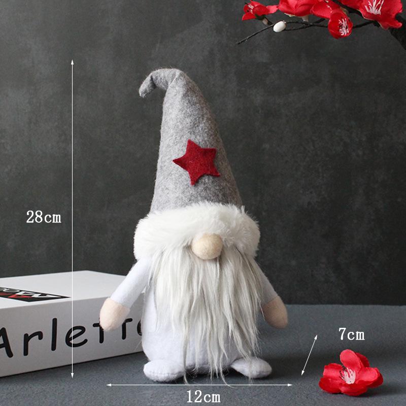 Weihnachtsmann Zwerg Wohndekoration