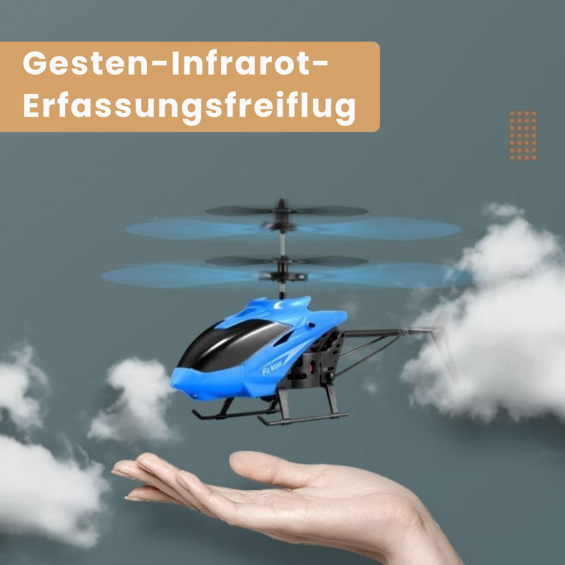 Mini RC Infrarot Induktions Helikopter Spielzeug