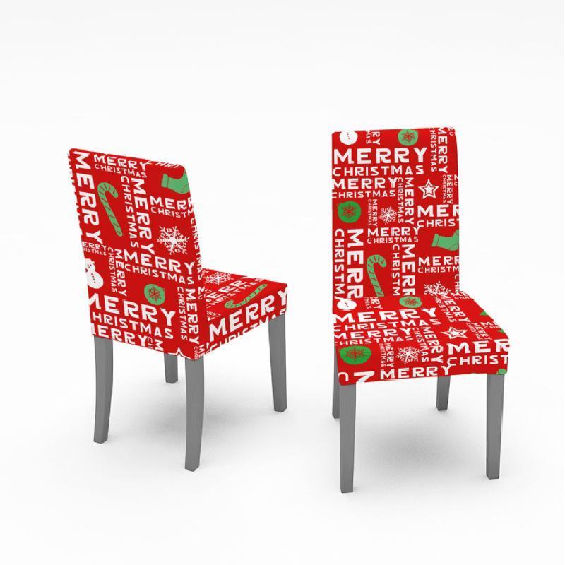 (🎅Vorzeitiger Weihnachtsverkauf - Sparen Sie 50% RABATT🎅) Weihnachten Tischdecke Stuhlbezug Dekoration
