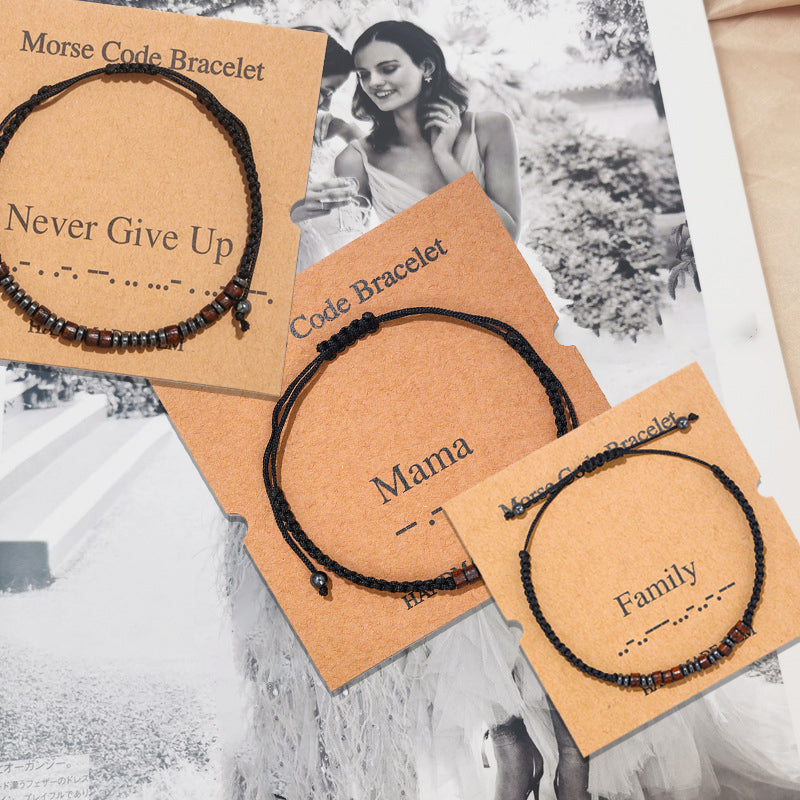 Morsecode-Armband