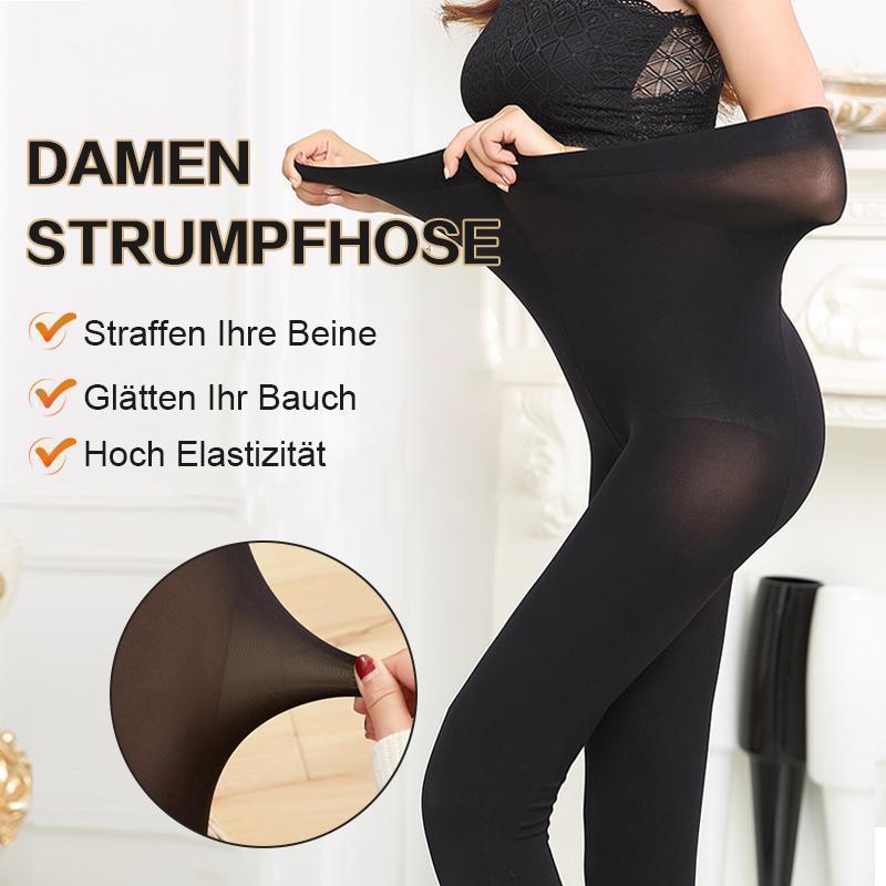 Damen starke strapazierfähige Strumpfhose, Plus Größe - hallohaus