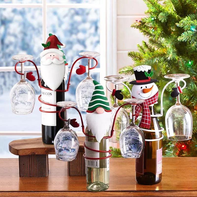(🎅Vorzeitiger Weihnachtsverkauf - Sparen Sie 50% RABATT🎅) Weinflaschenregal zu Weihnachten