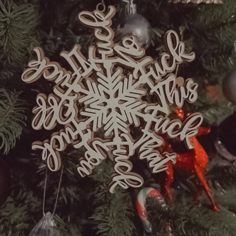 Lustige Weihnachtsdekorationen