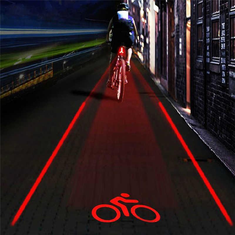 Fahrrad Laser Projektionsrücklicht