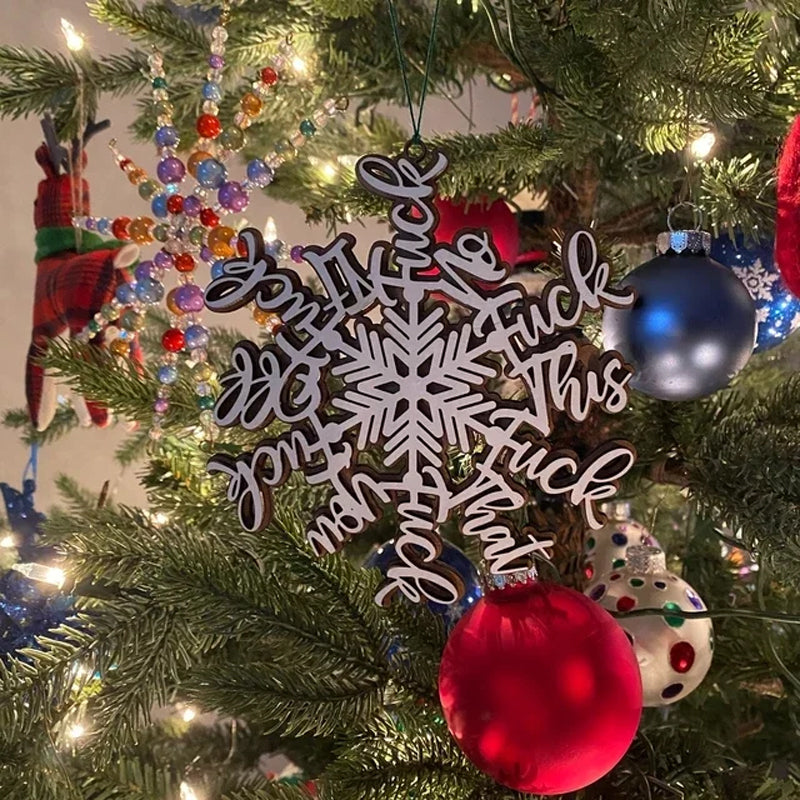 Lustige Weihnachtsdekorationen