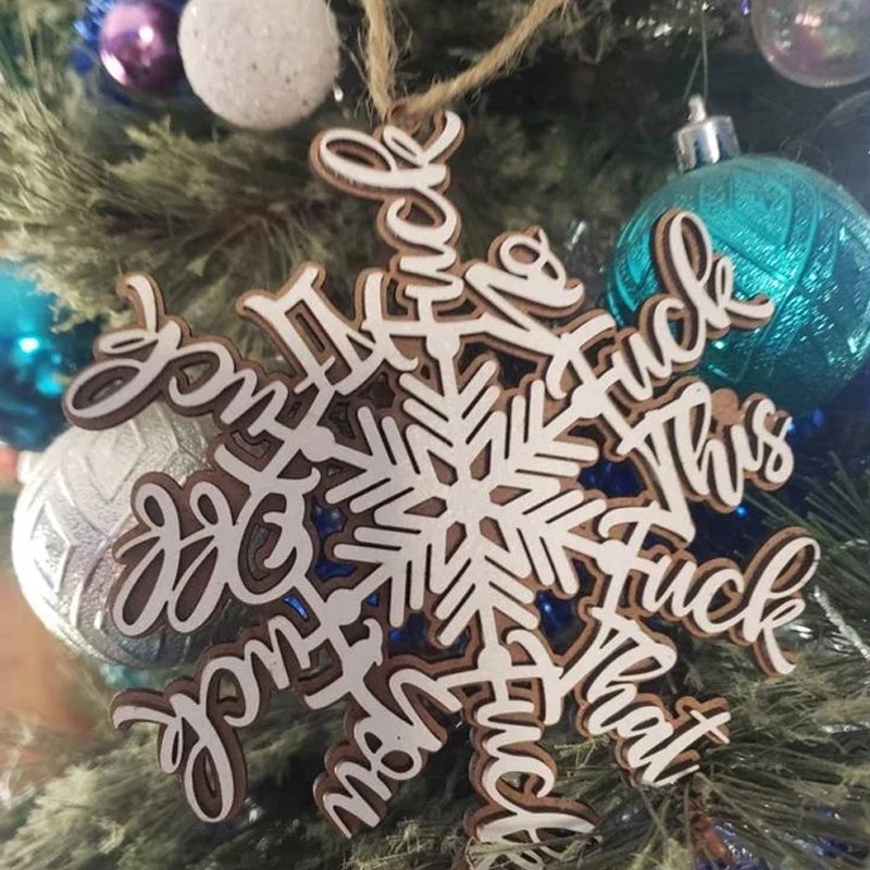Lustige Weihnachtsdekorationen
