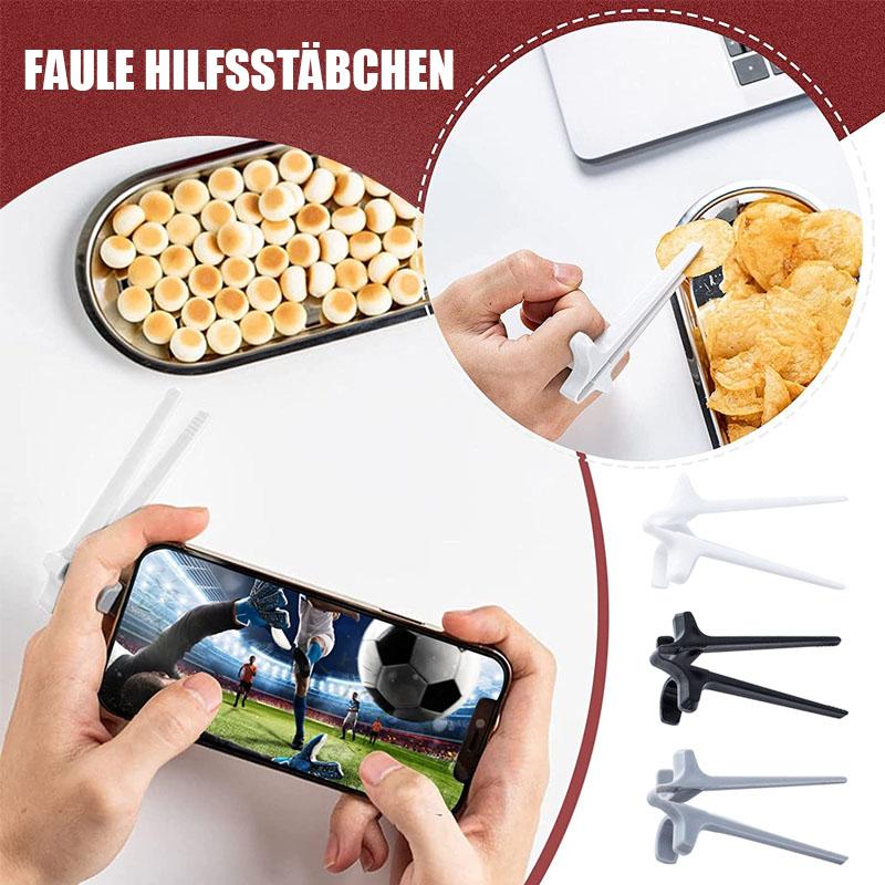 Freihändige Snack-Essstäbchen