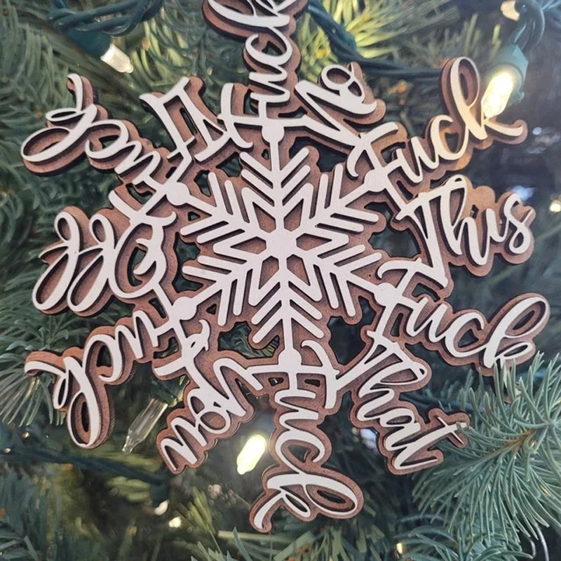 Lustige Weihnachtsdekorationen