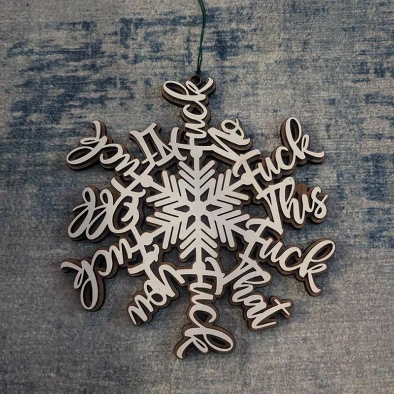 Lustige Weihnachtsdekorationen