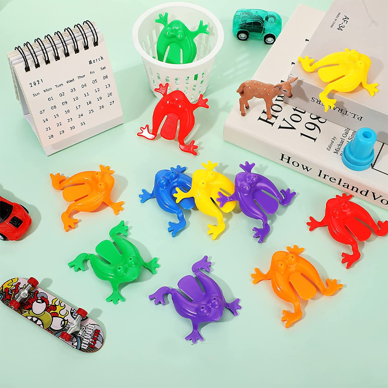 Hüpfendes Froschspielzeug Für Kinder (24 Stück)