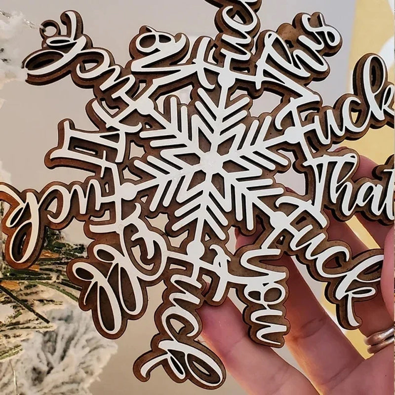 Lustige Weihnachtsdekorationen