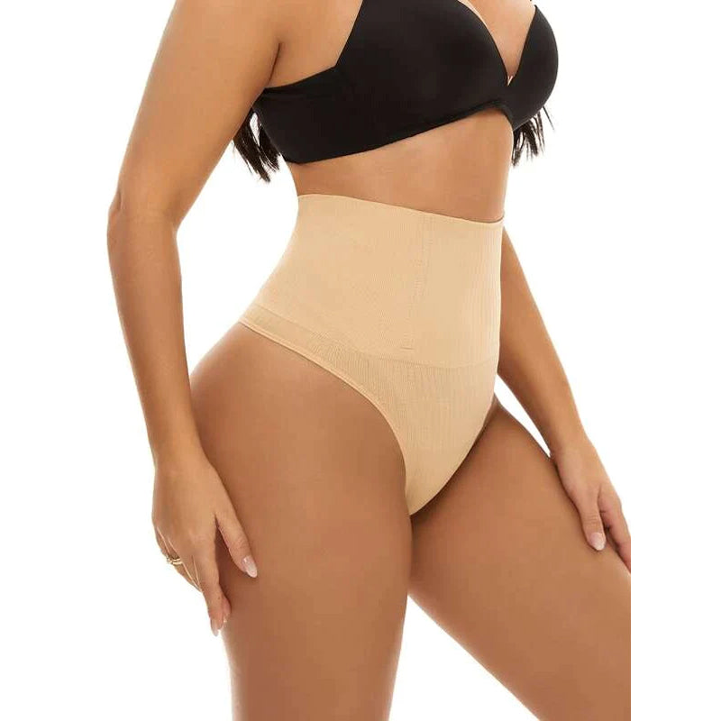 Bauchkontrollierender Shapewear-Tanga