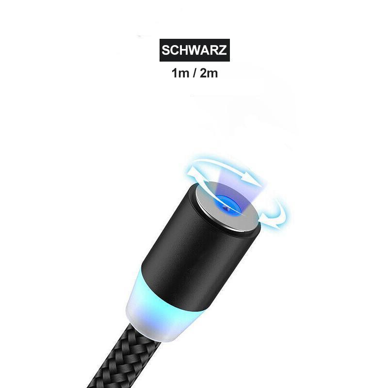 3-IN-1 DESIGN 360 ° Magnetkabel