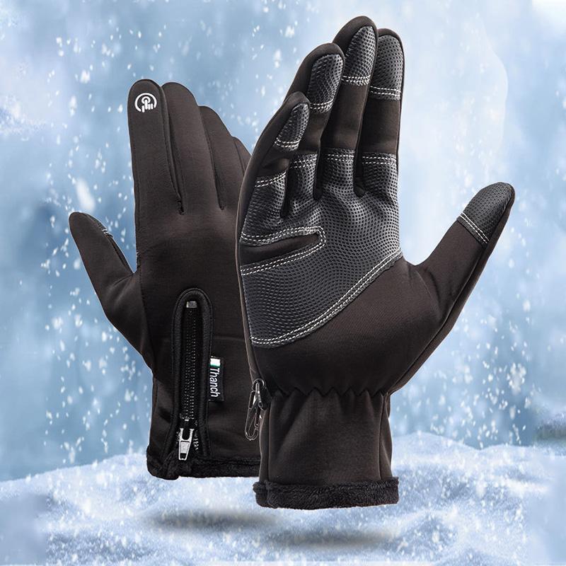 Wasserdichte Winterreithandschuhe