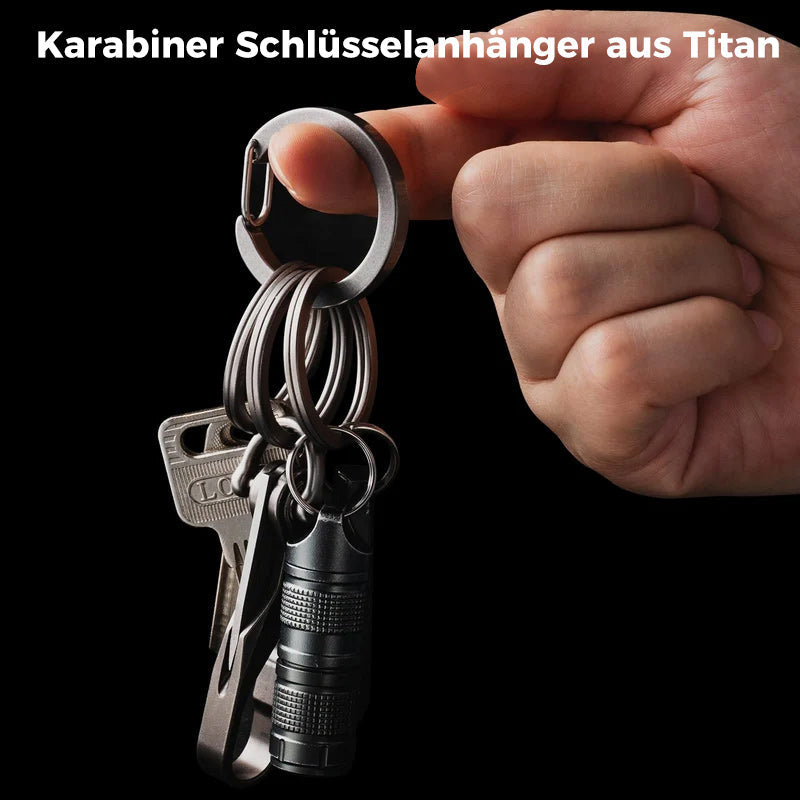 Karabiner Schlüsselanhänger Clip