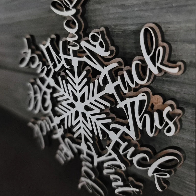 Lustige Weihnachtsdekorationen