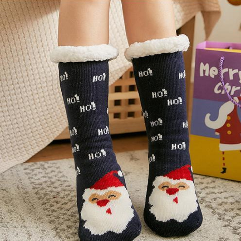 Ultra-Plüsch Weiche Rutschfeste Socken, 1 Paar