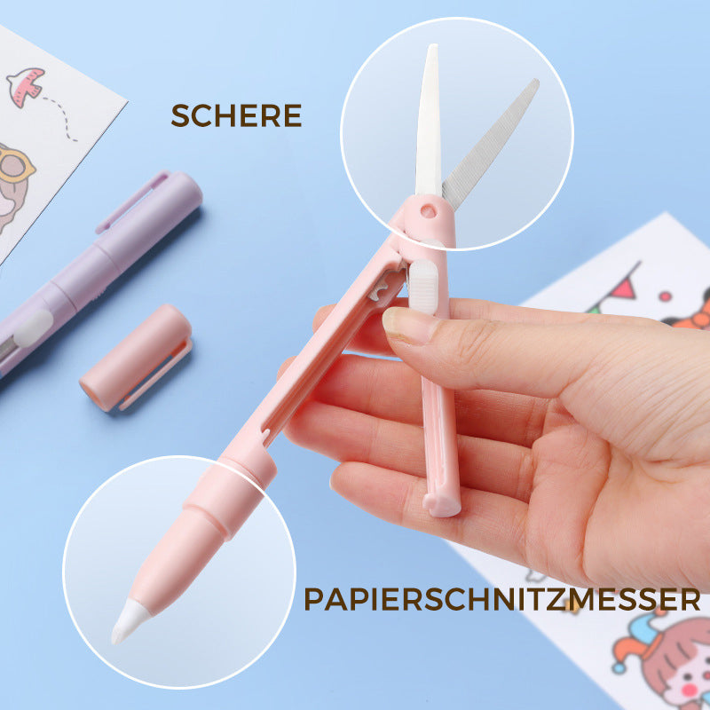 Faltbarer Mini-Scheren-Keramikstift