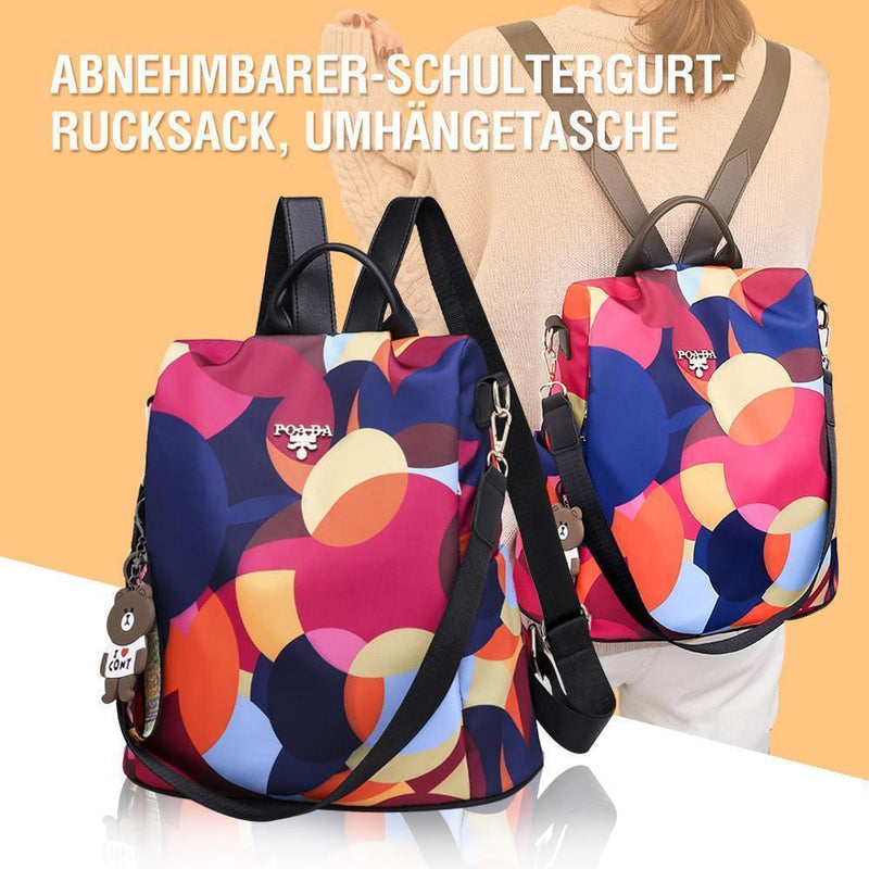 Abnehmbarer-Schultergurt-Rucksack, Umhängetasche