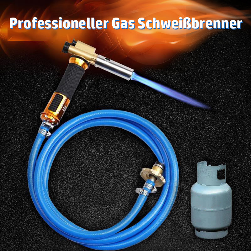 Professioneller Gas Schweißbrenner mit Schlauch